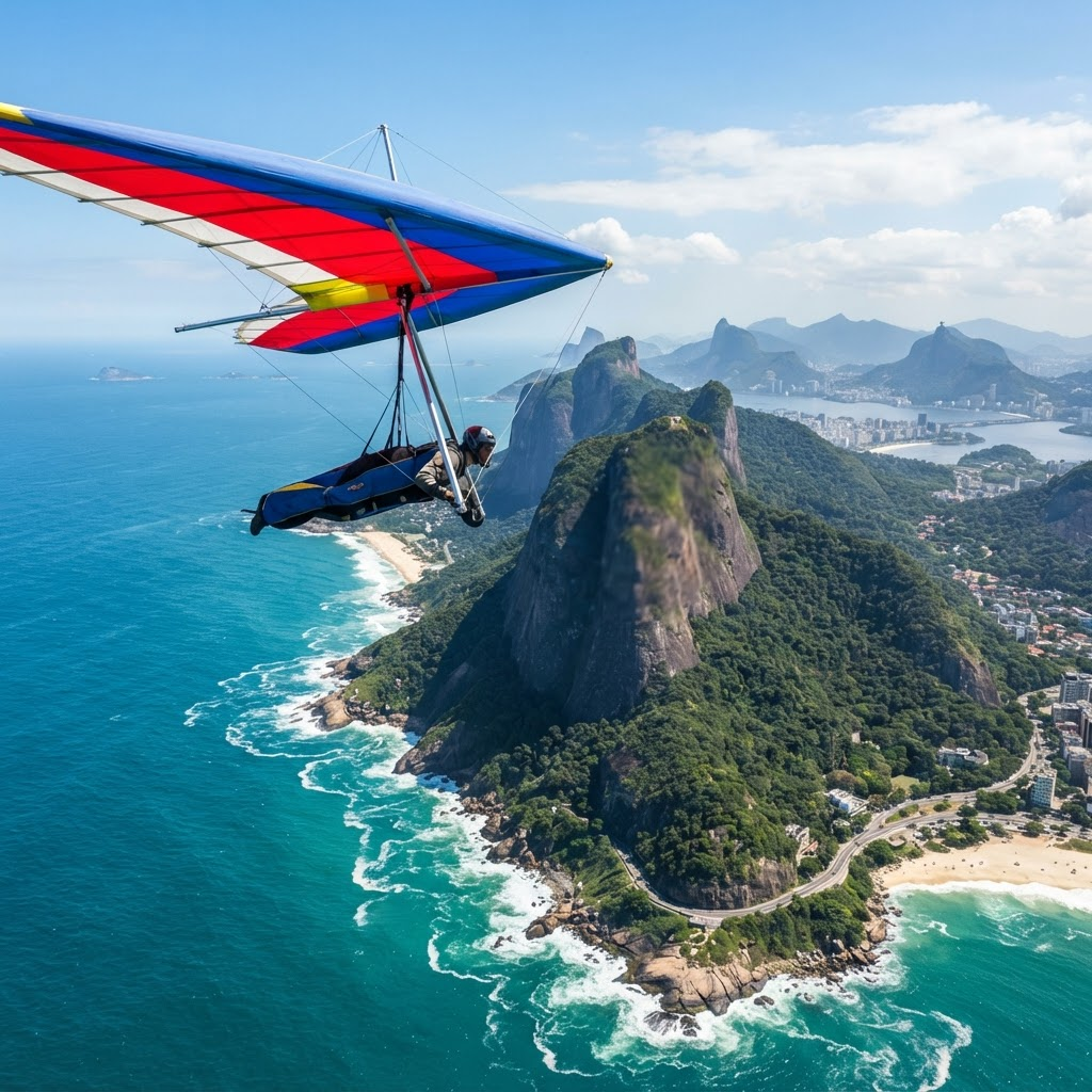 Foto — Vôo de Asa Delta