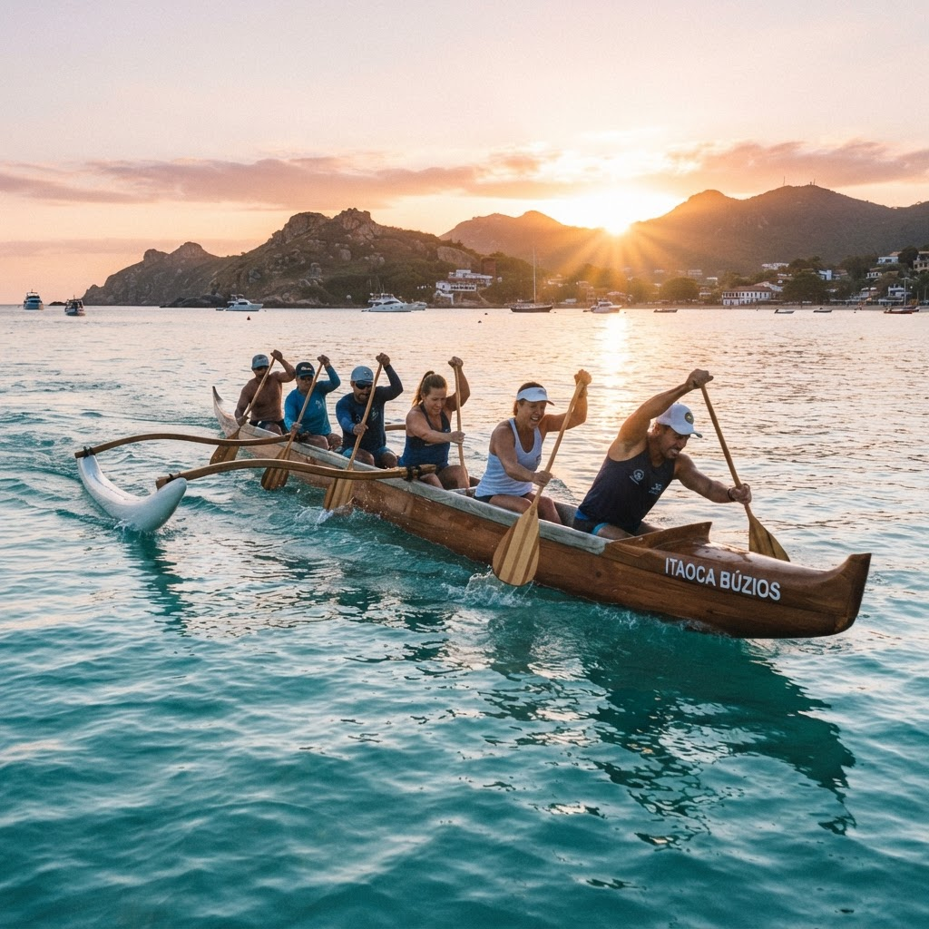 Foto — Canoa Havaiana