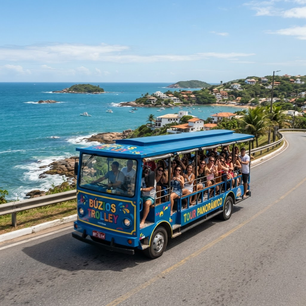 Foto — Trolley em Búzios